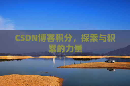 CSDN博客积分，探索与积累的力量